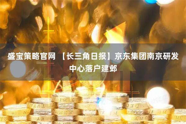 盛宝策略官网 【长三角日报】京东集团南京研发中心落户建邺
